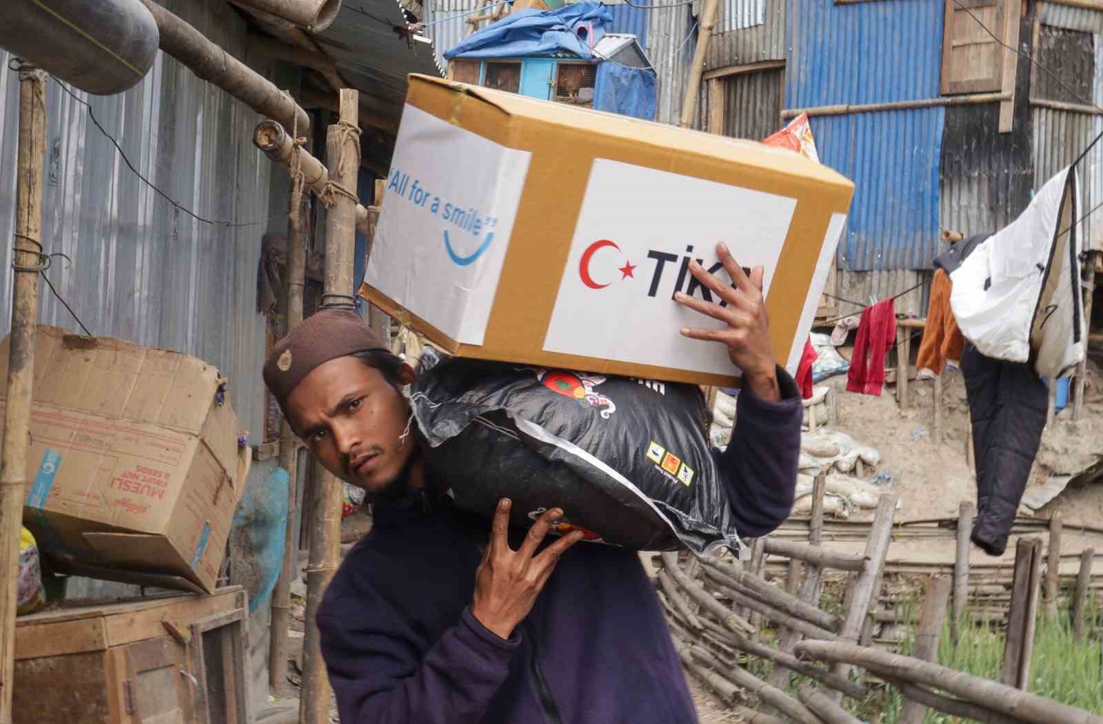 TİKA&rsquo;dan Nepal&rsquo;de 500 aileye gıda desteği
