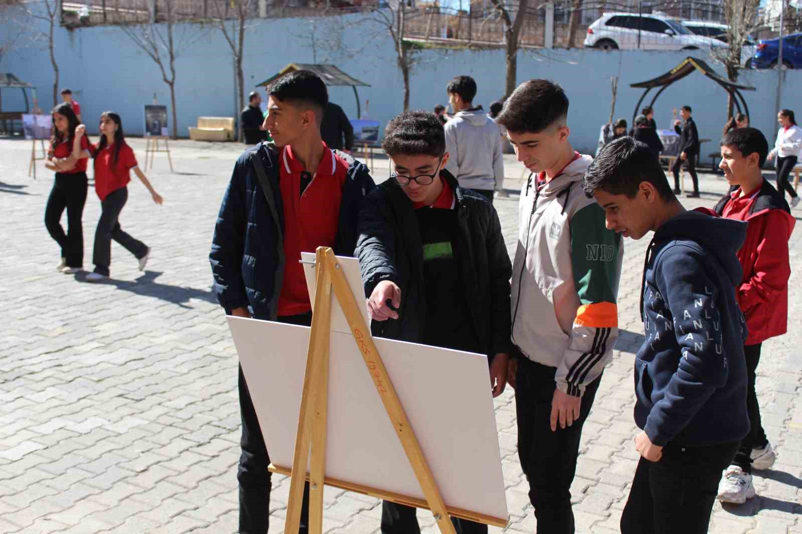 Siirt&rsquo;te Filistin&rsquo;deki acılar sanatla g&ouml;zler &ouml;n&uuml;ne serildi
