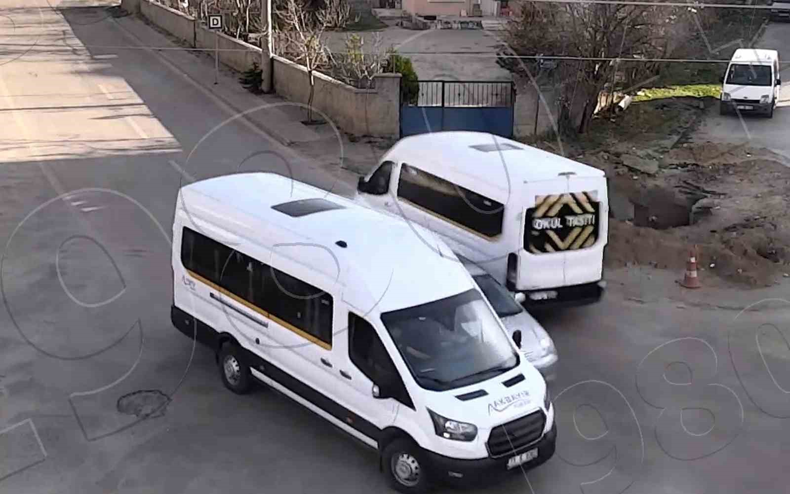 Kırıkkale&rsquo;de trafik kazaları kameralara yansıdı
