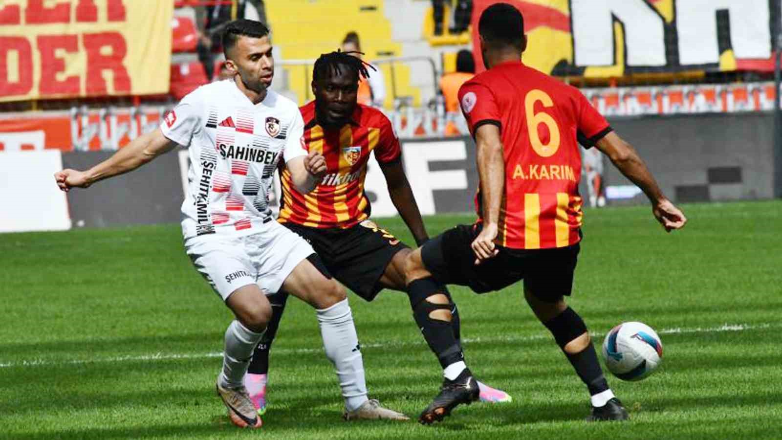Kayserispor ile Gaziantep 10. randevuda