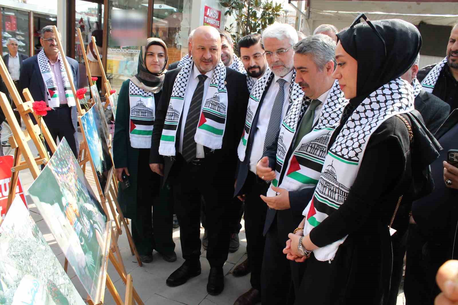 ‘Gazze’de Ramazan’ temalı sergi açıldı