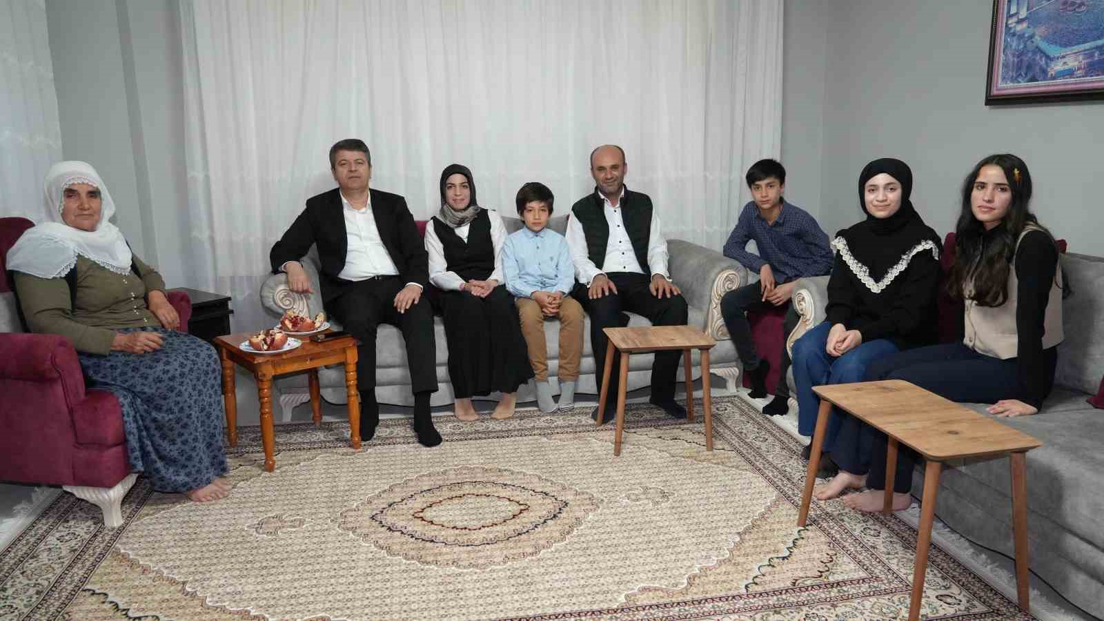 Başkan Abdurrahman Tutdere, Arslan Ailesinin iftar sofrasına misafir oldu