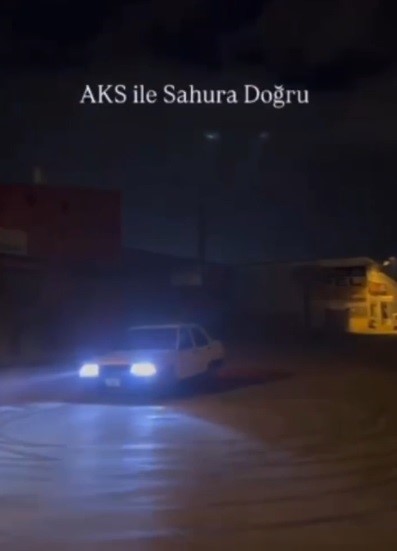 Konya&rsquo;da drift&ccedil;iler cezadan ka&ccedil;amadı
