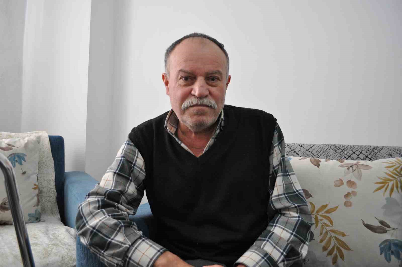 Polis ekiplerinden tek bacağı olmayan Ertuğrul amcaya ziyaret
