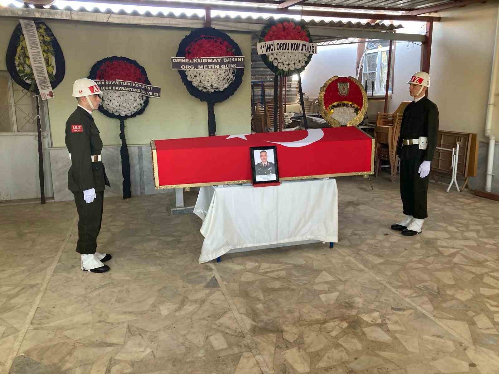 Hayatını kaybeden Tuğgenerale son görev