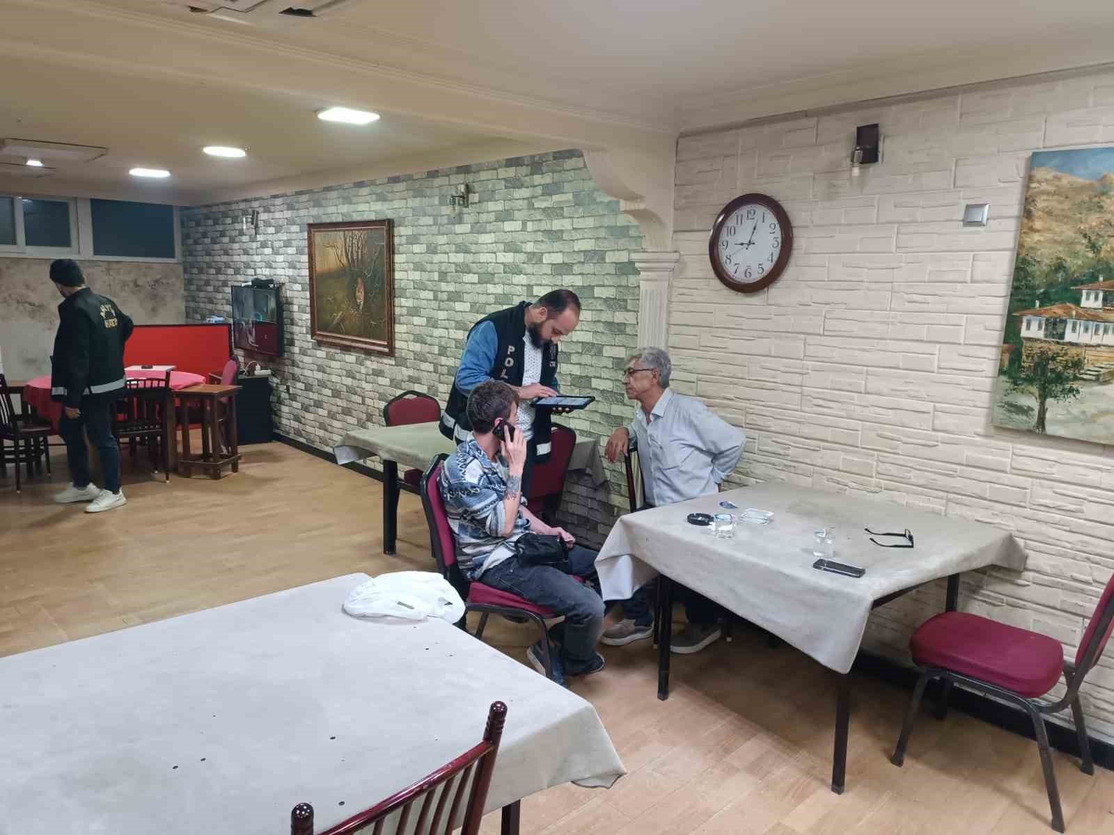 İskenderun’da kıraathaneler denetlendi