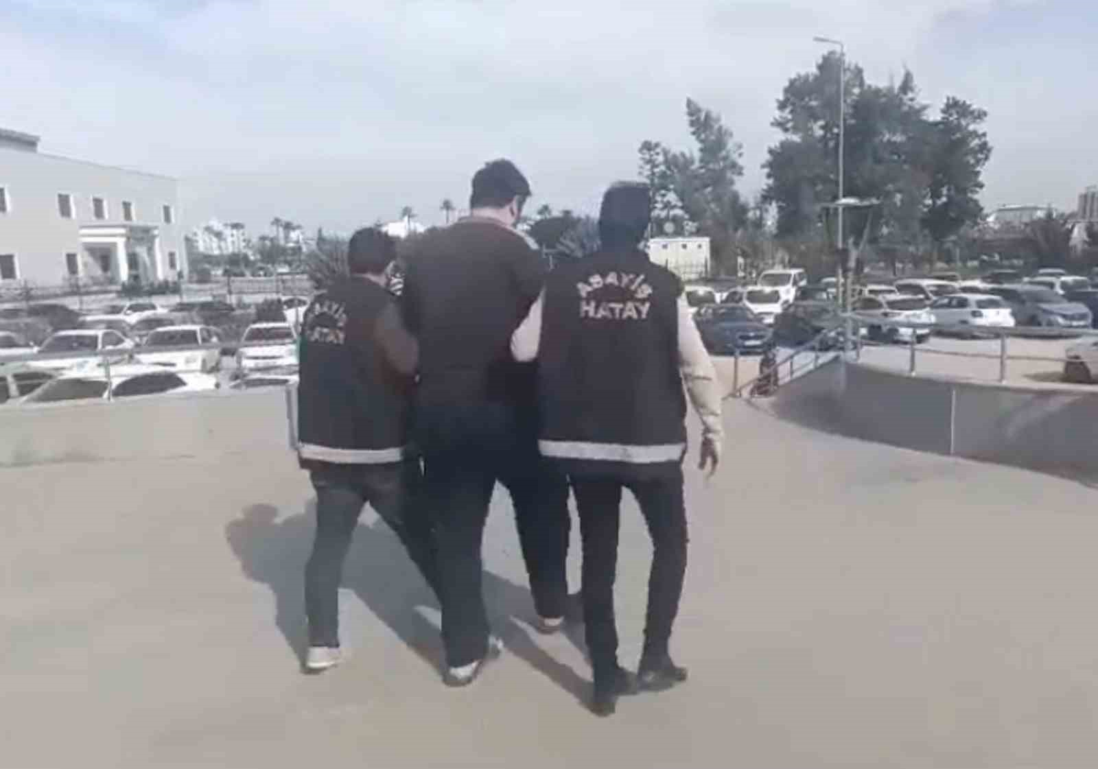 Hatay’da hırsızlık şüphelisi 2 şahıs tutuklandı