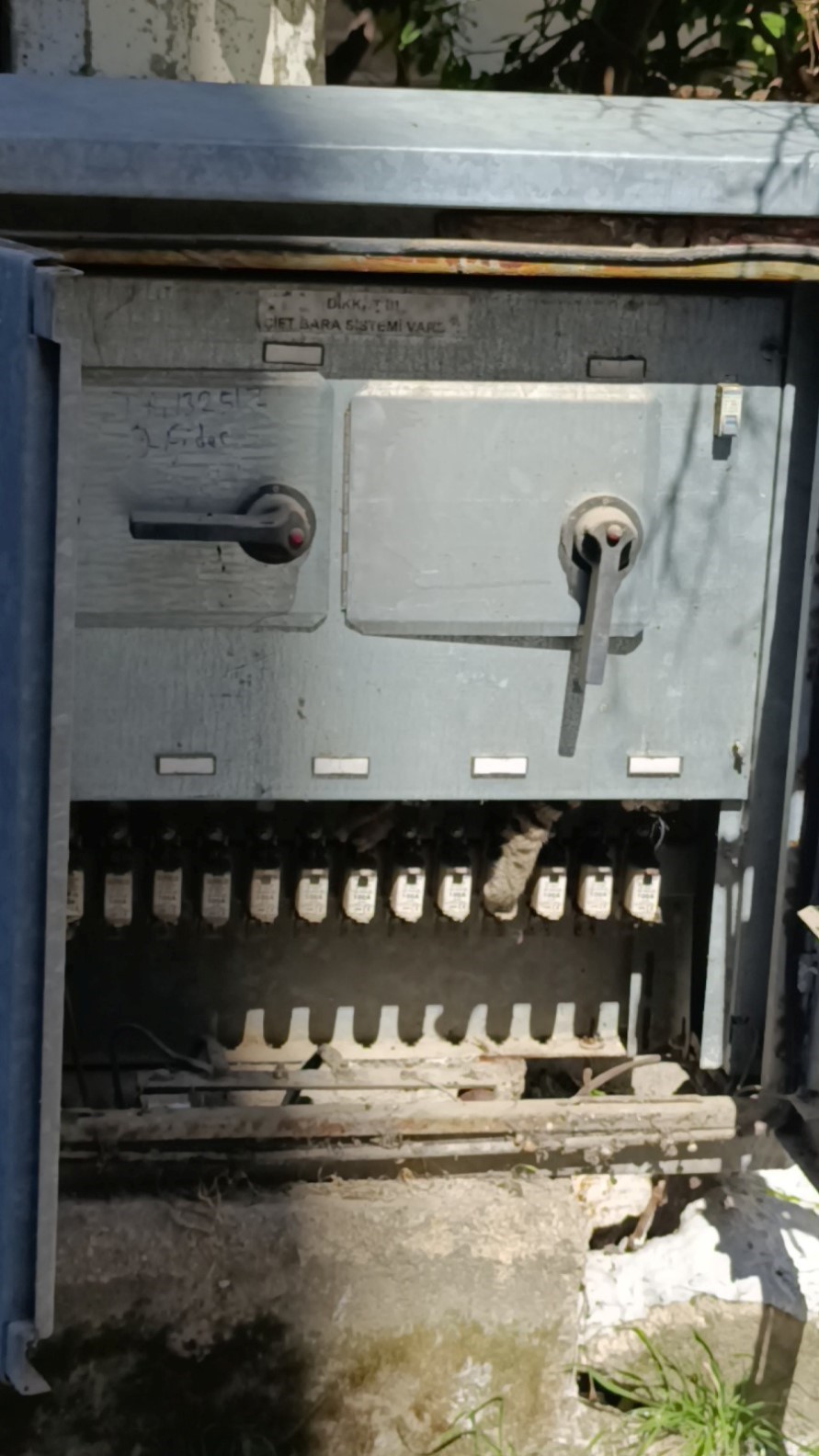 Elektrik baksına giren kedi akıma kapılarak  telef oldu
