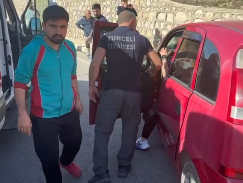 Tunceli’de trafik kazası: 3 yaralı