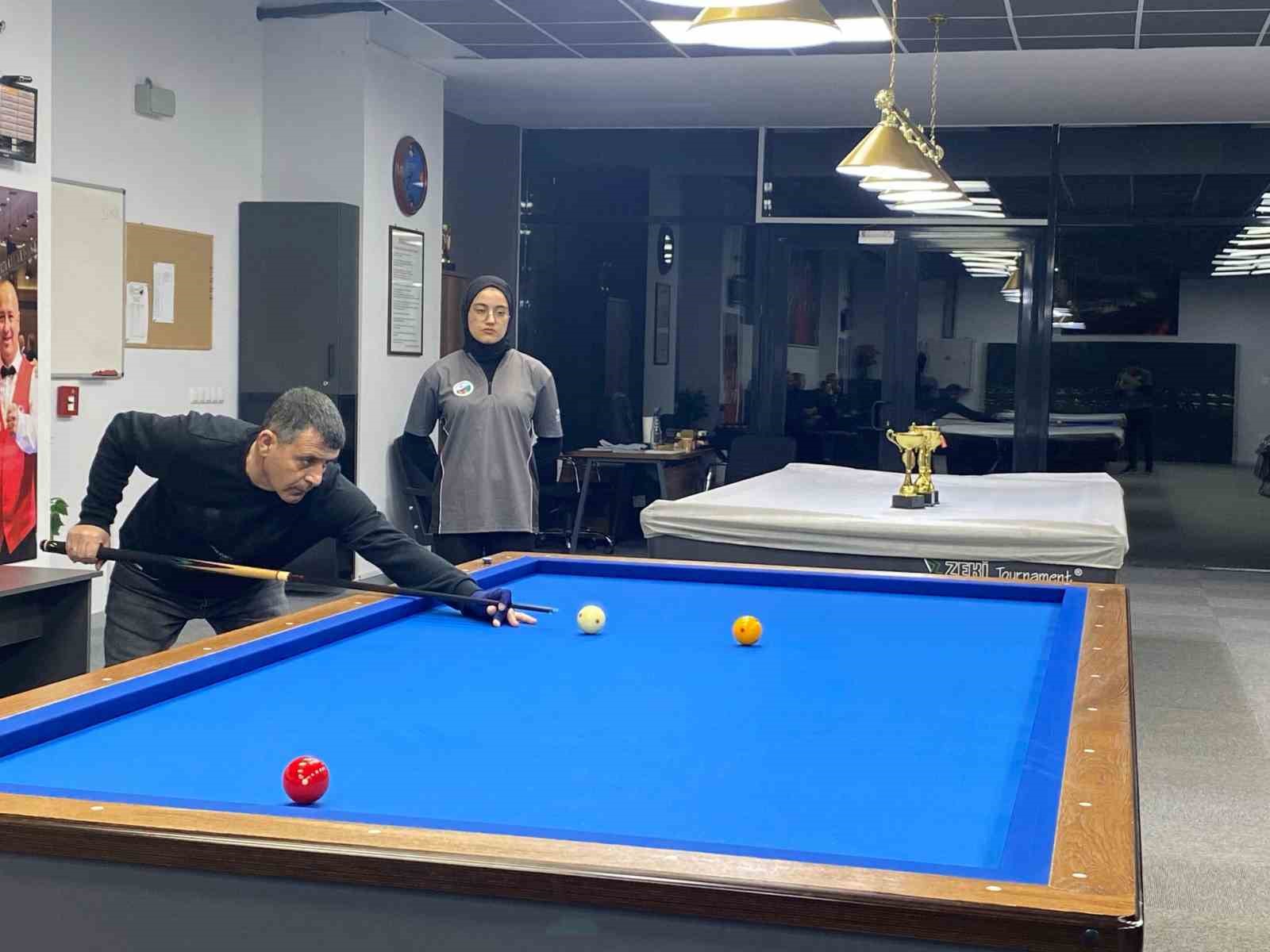 Elazığ’da Çanakkale Şehitlerini Anma Bilardo Turnuvası düzenlendi