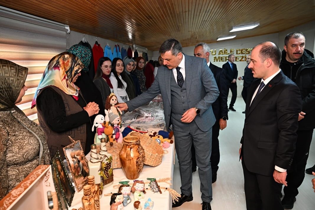 Erzurum&rsquo;da &ouml;rnek Aile Destek Merkezi
