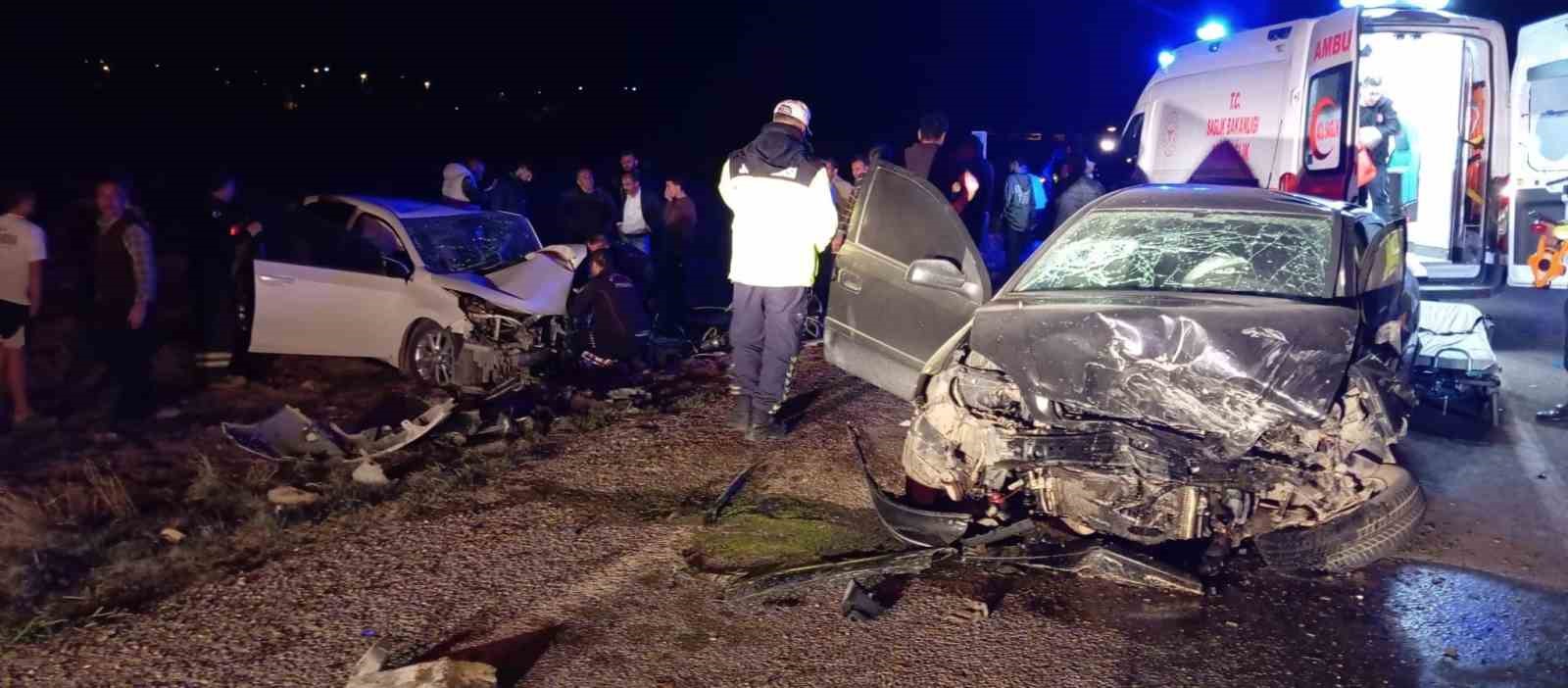 Kahramanmaraş'ta trafik sıkışıklığı nedeniyle kaza; 1 kişi yaralandı. IHAA.