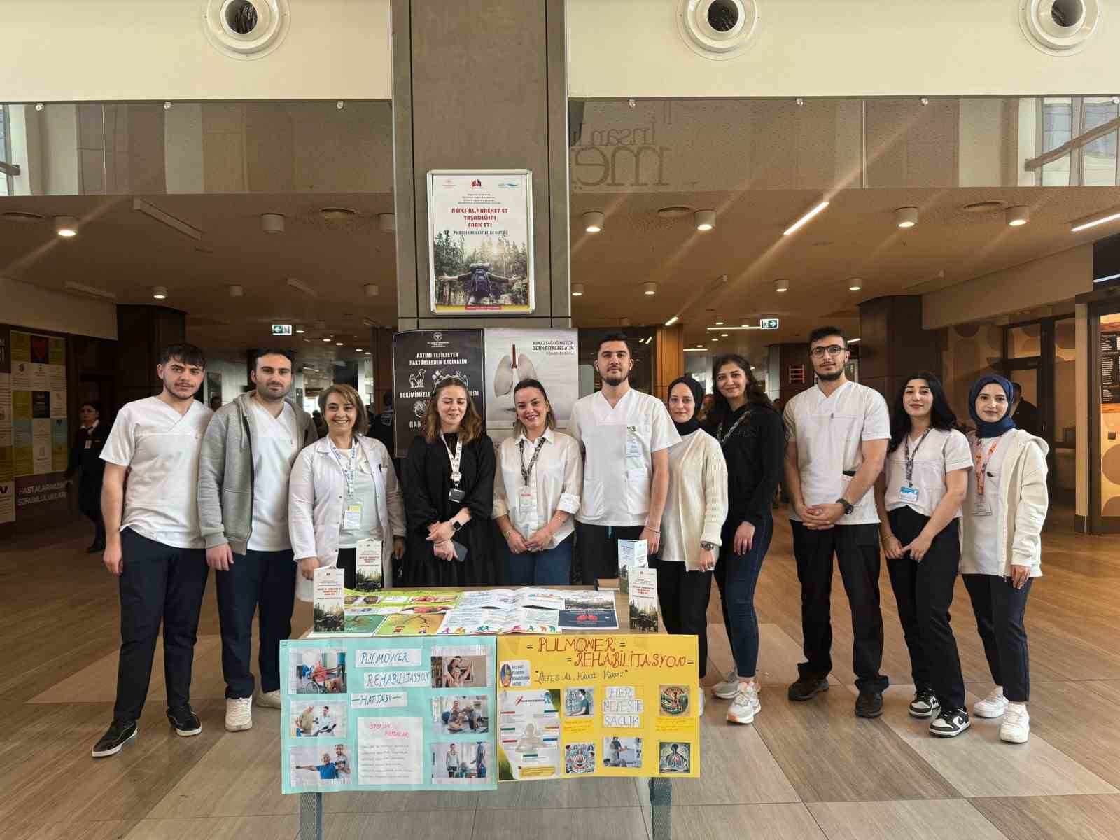 GİBTÜ’den Pulmoner Rehabilitasyon Haftasında farkındalık etkinliği