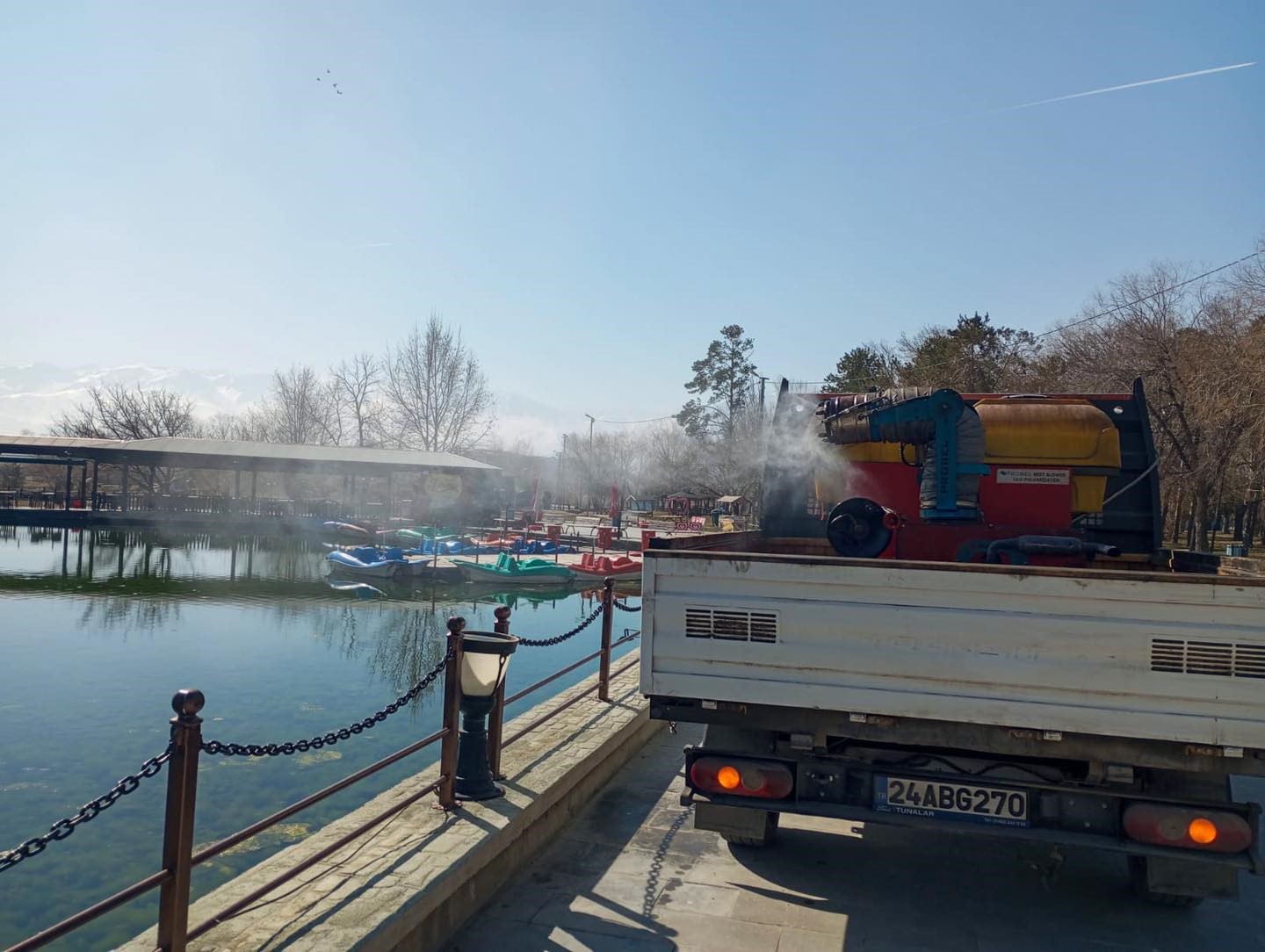 Erzincan’da larva ilaçlaması başlatıldı