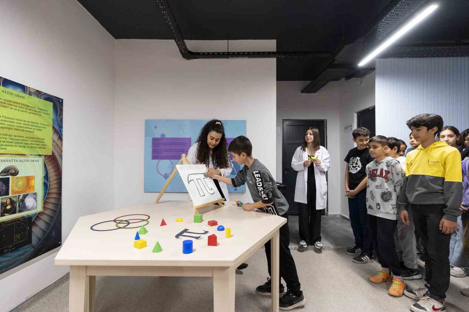 Tarsus Aratos Matematik Evi’nde ’Dünya Pi Günü’ etkinliği düzenlendi