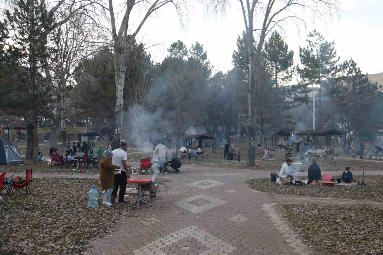 Orman yangını değil iftar hazırlığı
