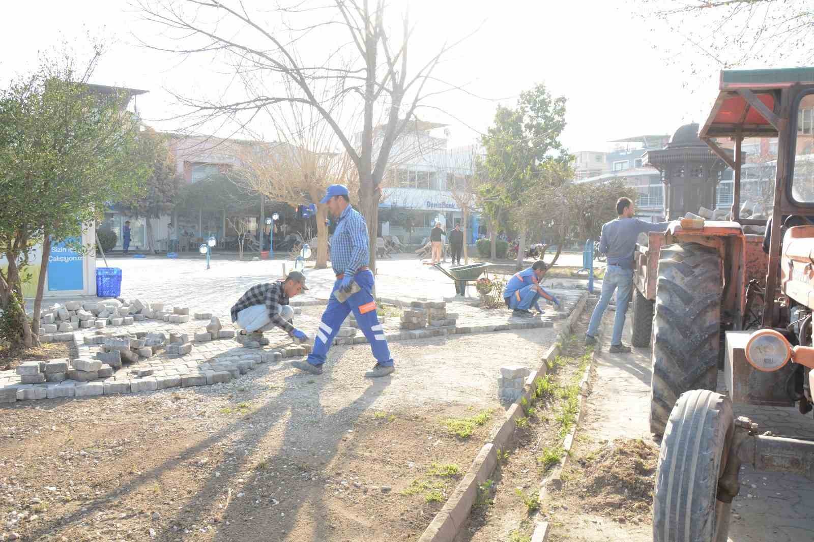 Yenipazar’ın dört bir köşesinde çalışmalar sürüyor