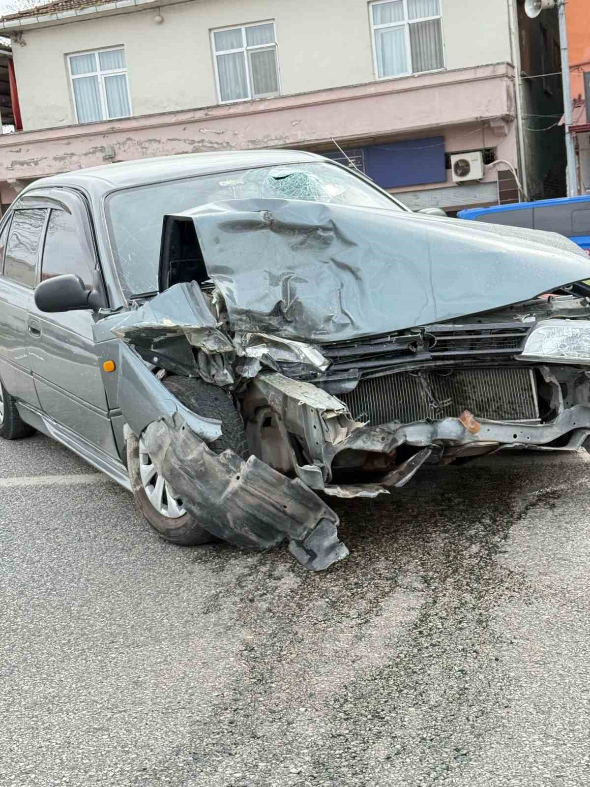 Çarşamba’da trafik kazası: 1 yaralı