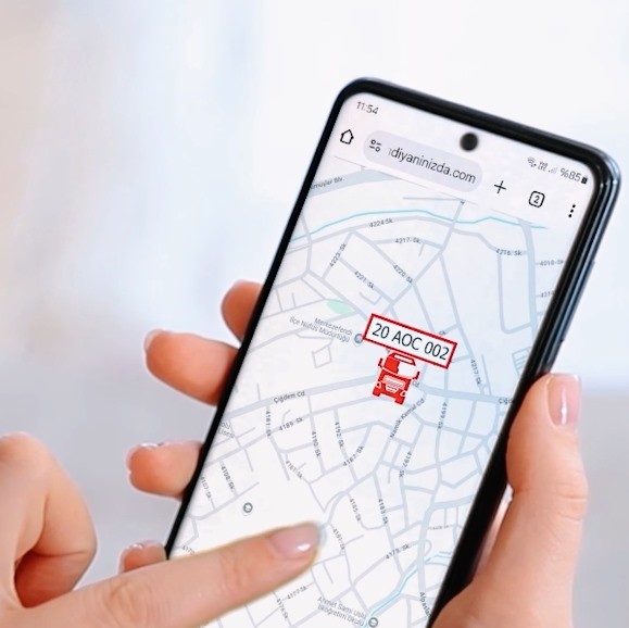 Merkezefendi Halk Süt araçları artık anlık takip ediliyor