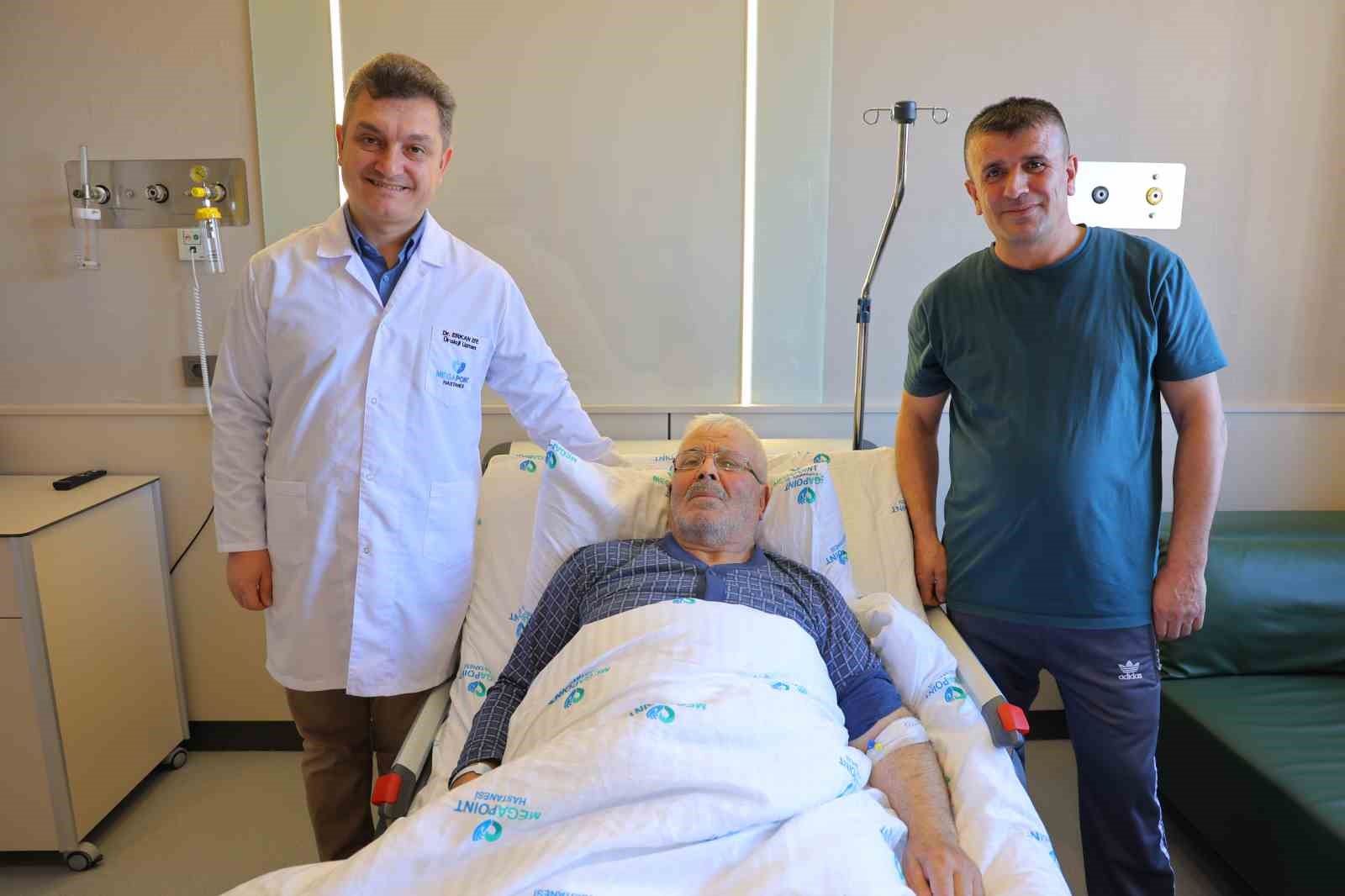 Megapoint Hastanesi’nde başarılı prostat ameliyatı, 70 yaşındaki hasta sağlığına kavuştu