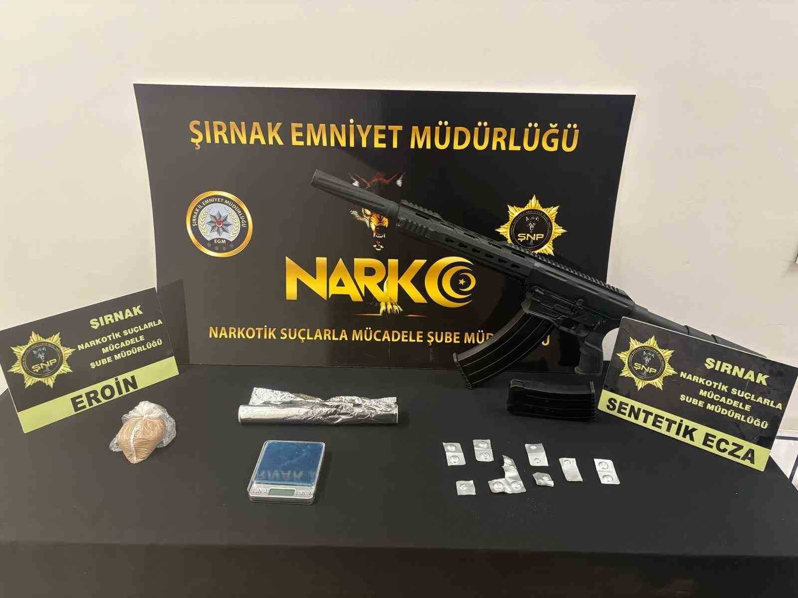 Şırnak’ta narkotik, asayiş, kaçakçılık ve terör operasyonlarında 41 şüpheliye işlem yapıldı