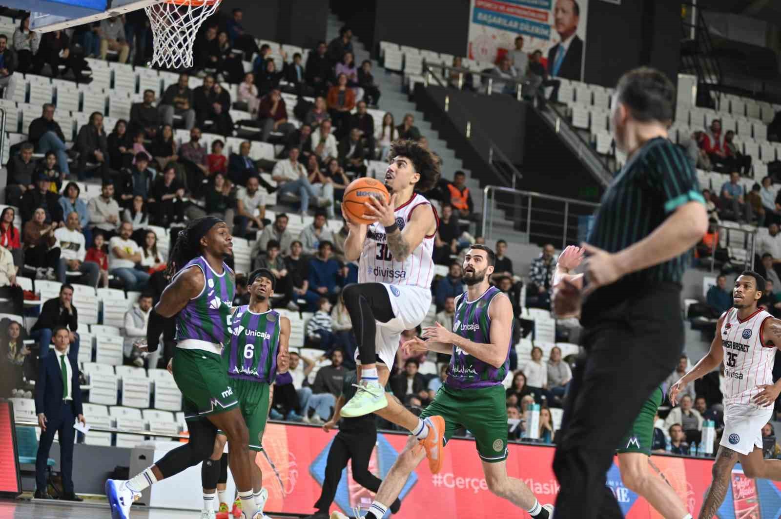 FIBA Şampiyonlar Ligi: Manisa Basket: 97 - Unicaja Malaga: 103