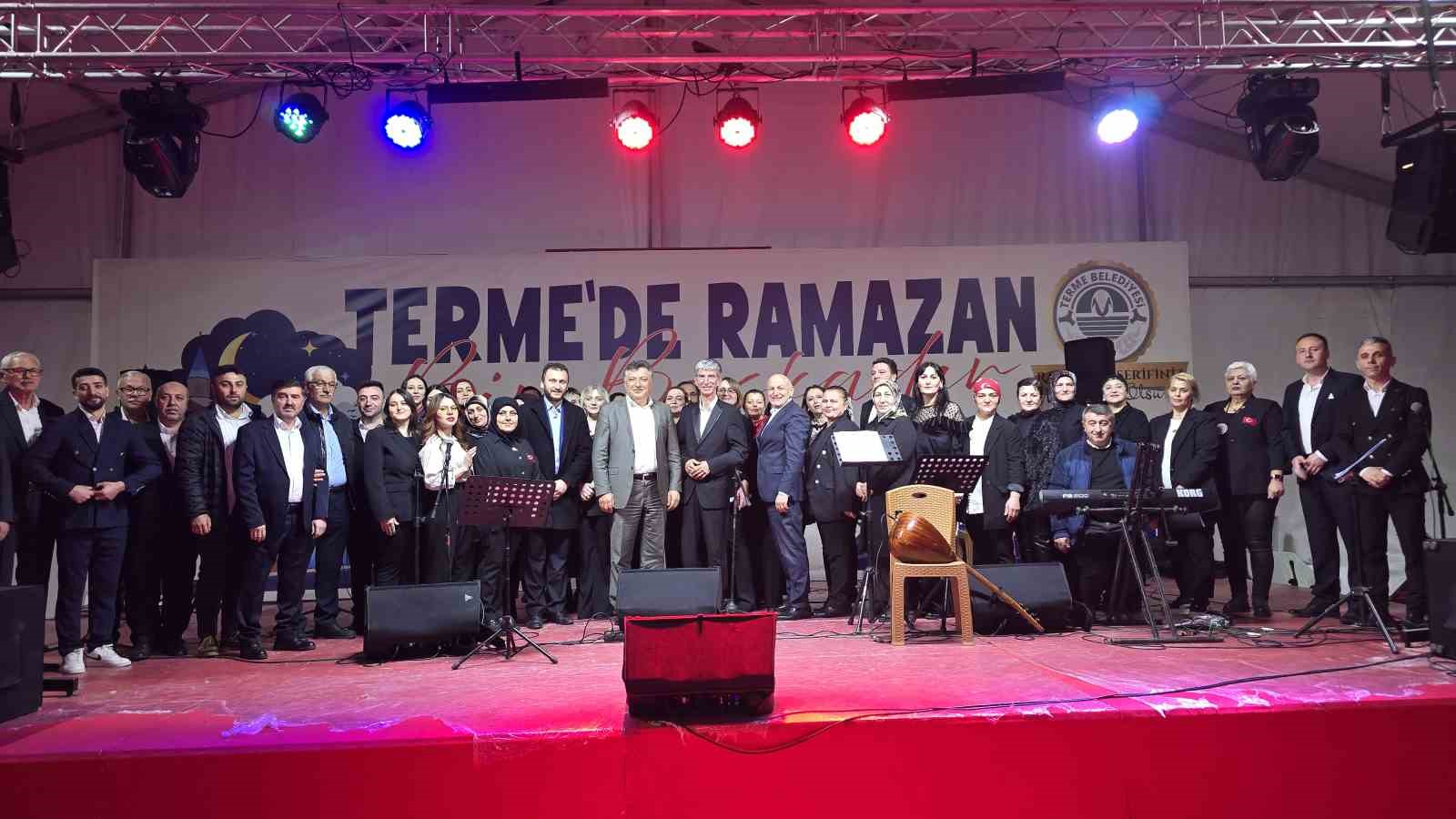 Terme’de "Kahramanlık Türküleri Konseri"