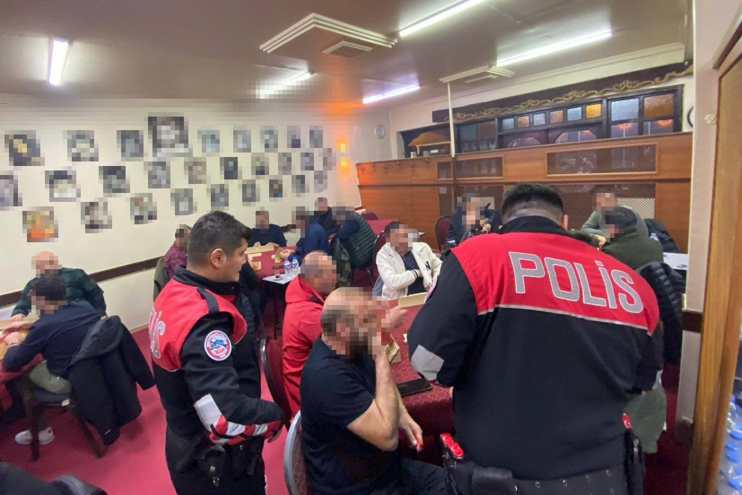 Erzincan’da ’kumar, tombala ve oyun makineleri uygulaması’ yapıldı