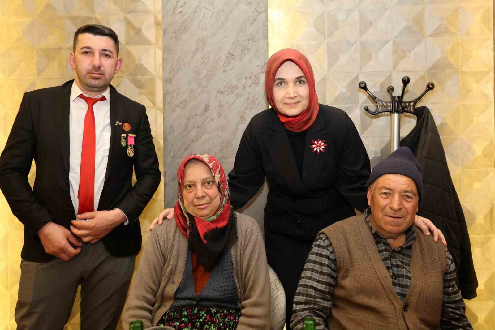Şehit aileleri ve gaziler iftarda buluştu
