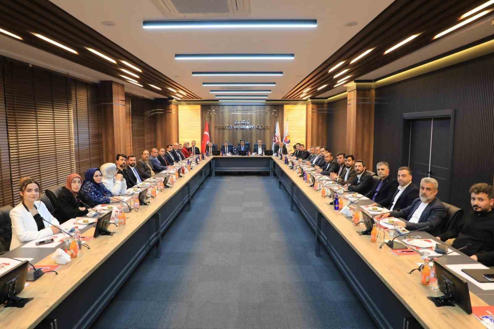 Zeybekçi, Elazığ TSO’yu ziyaret etti