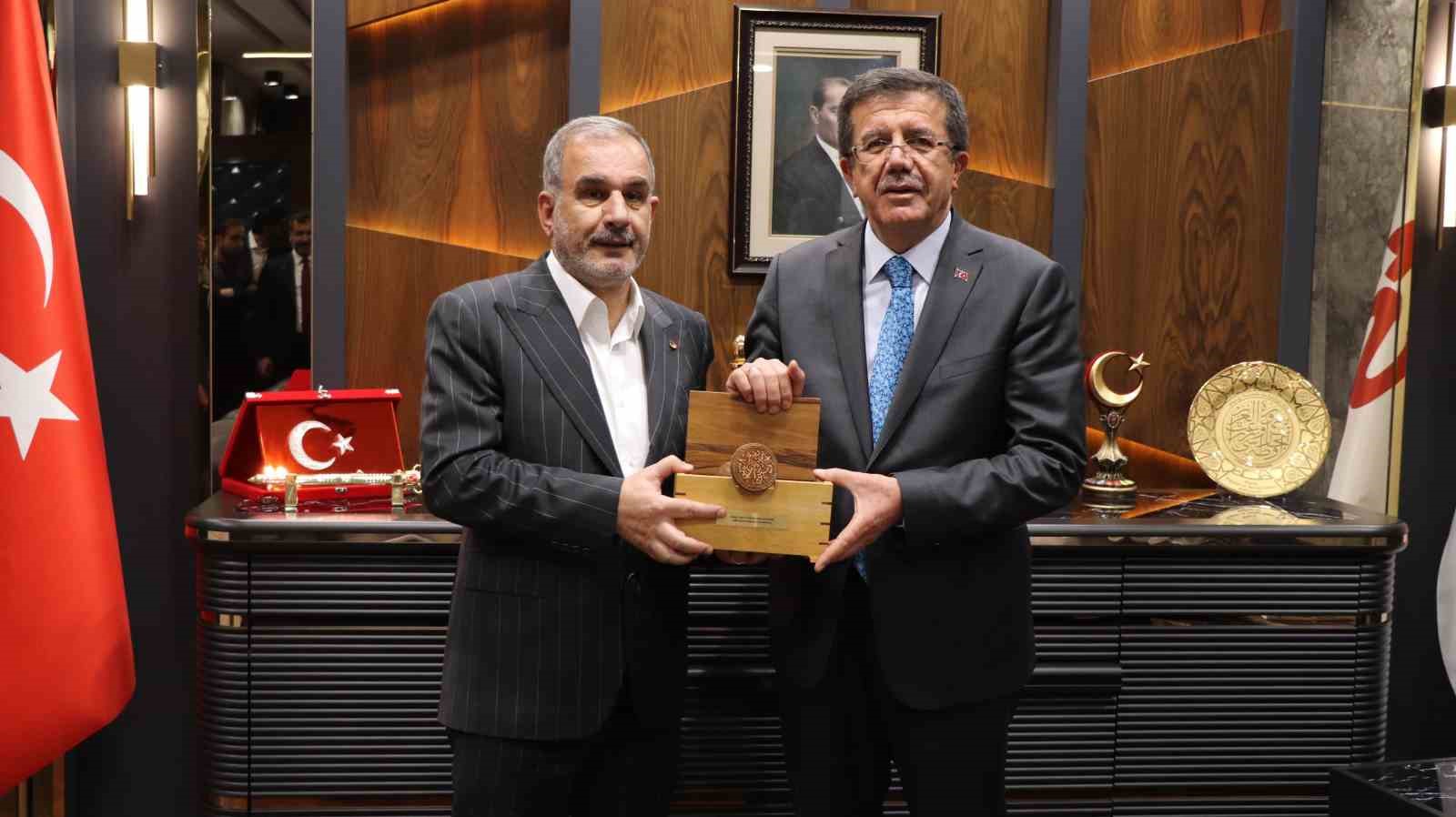 Zeybekçi, Elazığ TSO’yu ziyaret etti