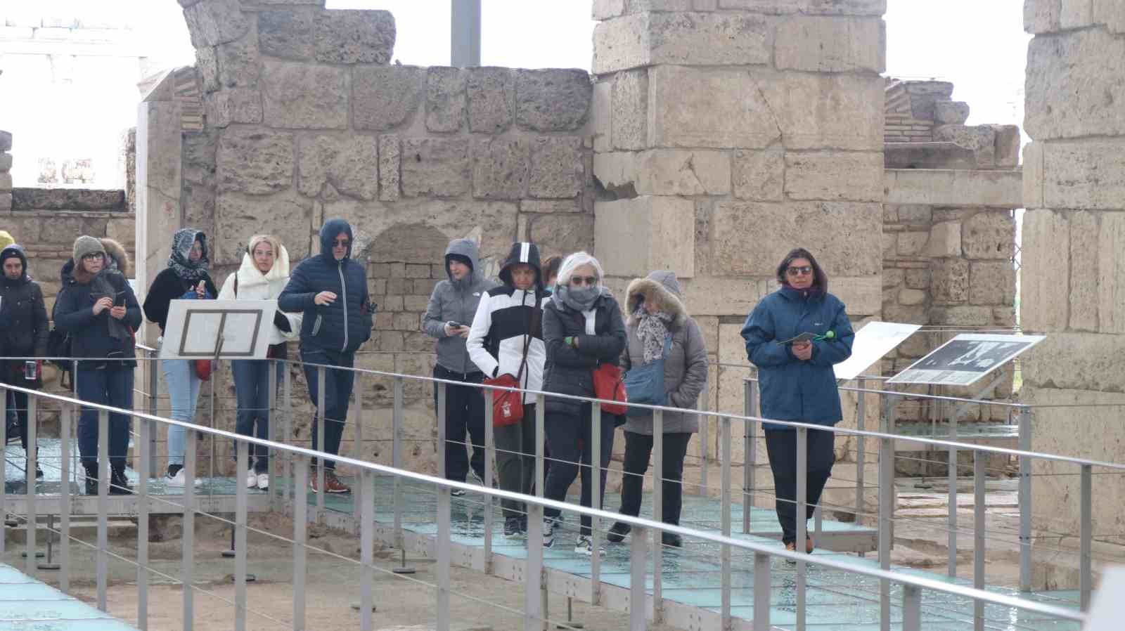 Denizli inan&ccedil; turizmi kapsamında 170 İtalyan Katolik din insanını ağırladı
