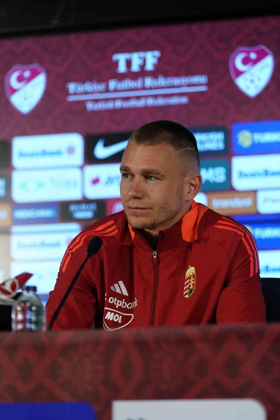 Attila Szalai: "Yarınki maç için sabırsızlanıyorum"
