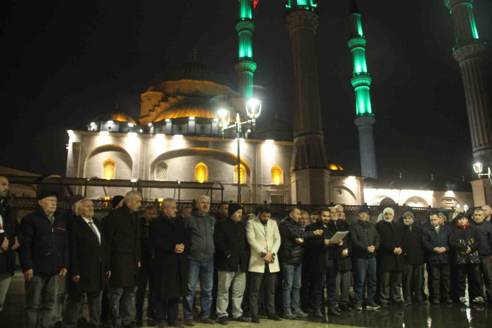 İsrail’in Gazze saldırılarına Ordululardan tepki