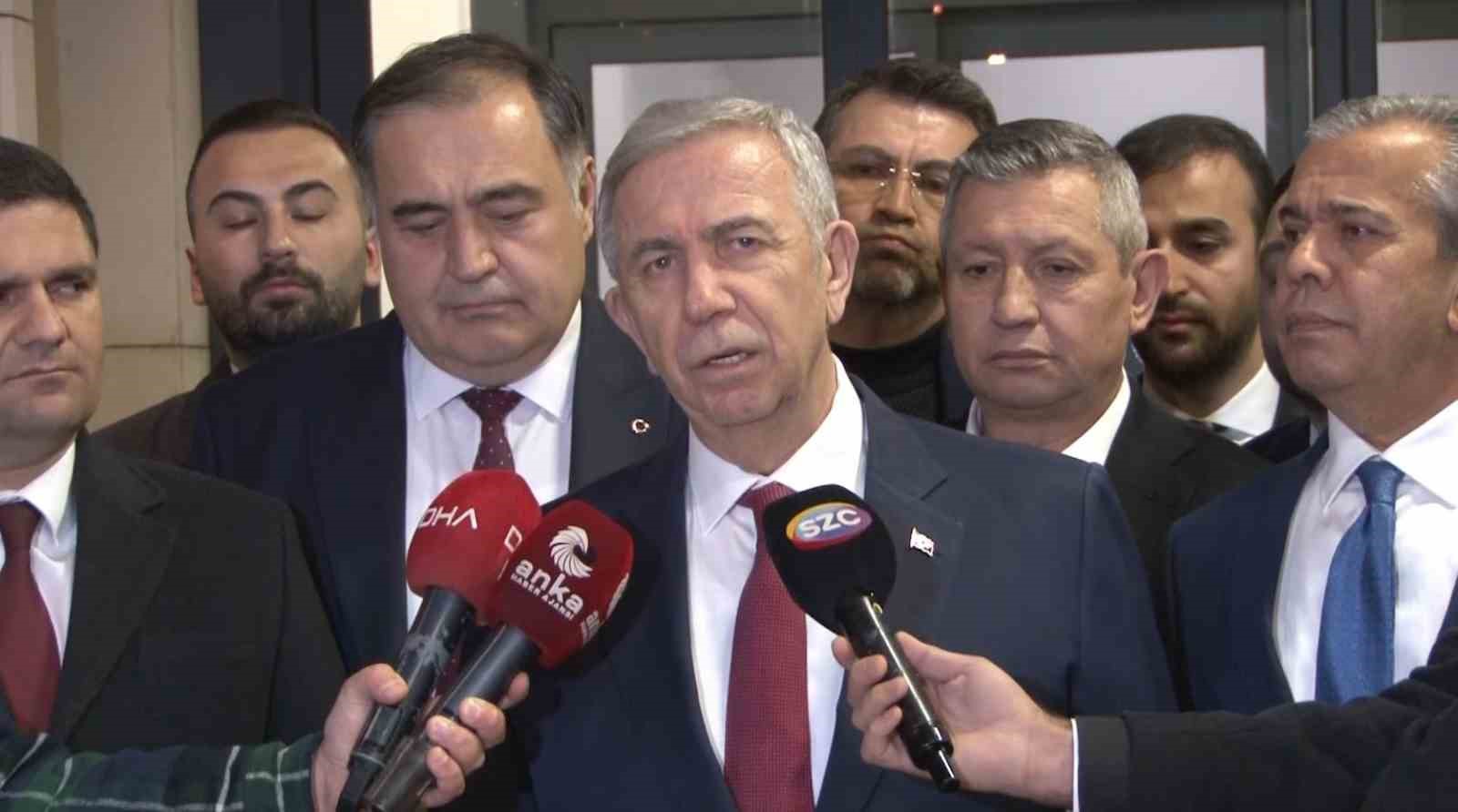 Ankara Büyükşehir Belediye Başkanı Yavaş, Dilek İmamoğlu’nu ziyaret etti