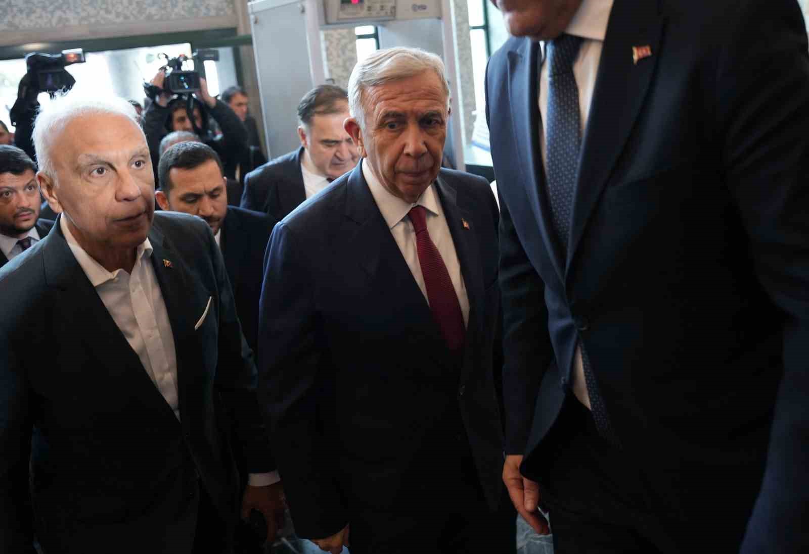 Ankara Büyükşehir Belediye Başkanı Mansur Yavaş Saraçhane’ye geldi