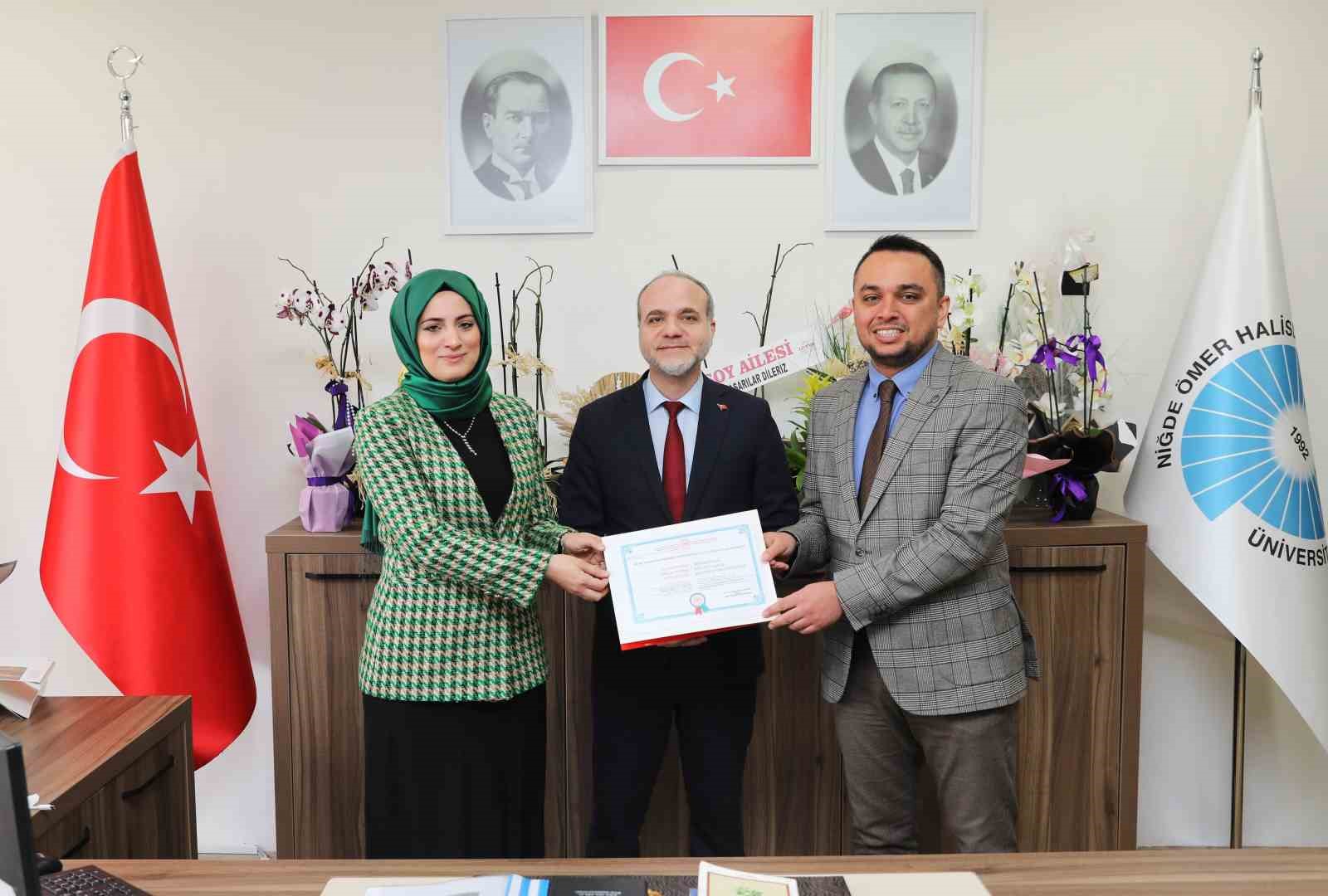 Diş Hastanesi Niğde’nin ilk ve tek Sağlık Turizmi Belgesine sahip kurumu oldu
