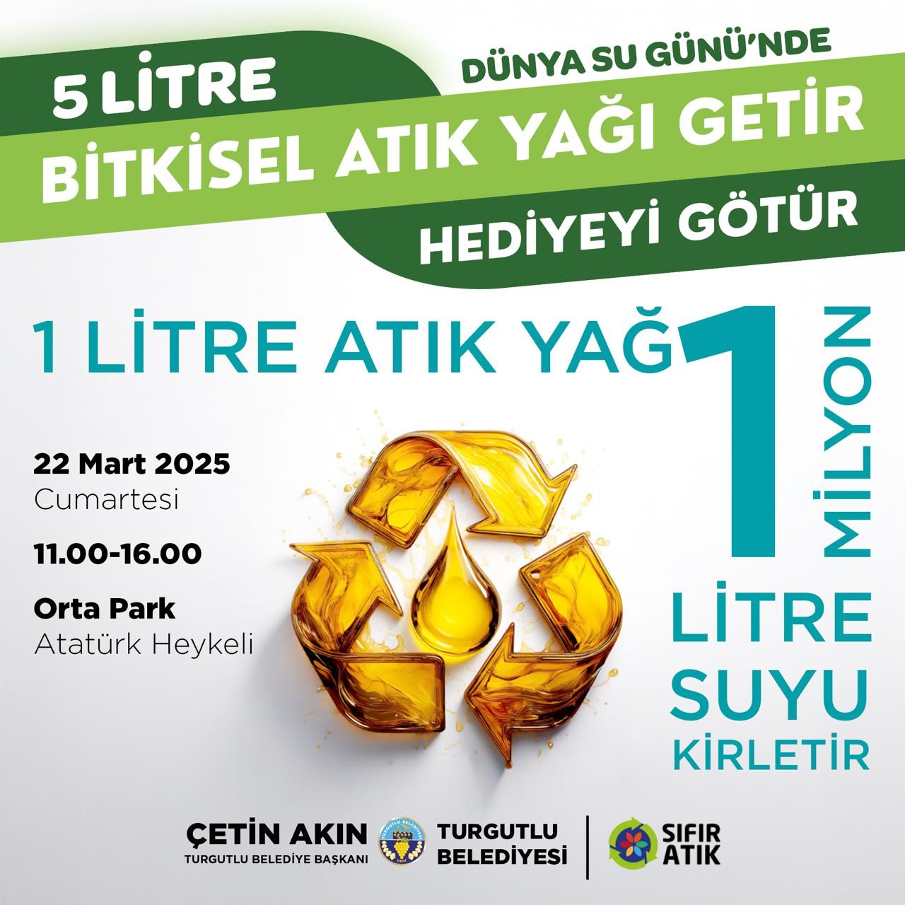 Turgutlu Belediyesinden çevreci kampanya