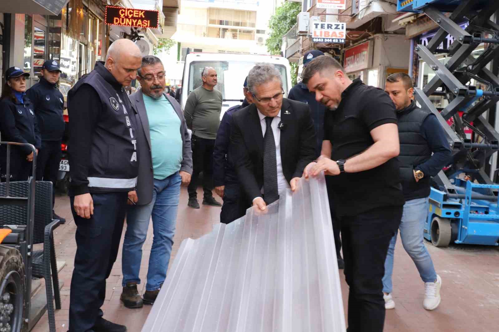 Nazilli’de Ayakkabıcılar Sokağı yenileniyor
