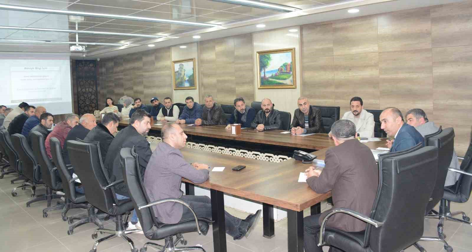 Tatvan’da &quot;Kırsal Kalkınma Yatırımları Hibe Destek Programı&quot; toplantısı düzenlendi