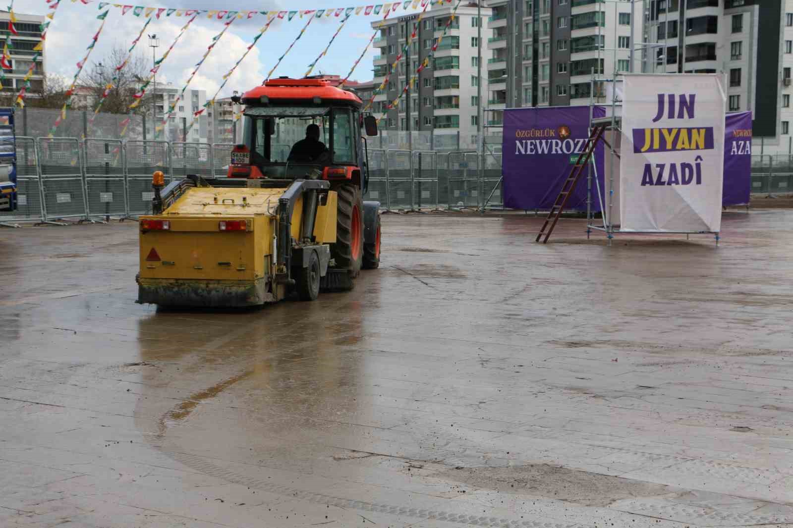 Diyarbakır’da Nevruz kutlamaları için hazırlıklar sürüyor