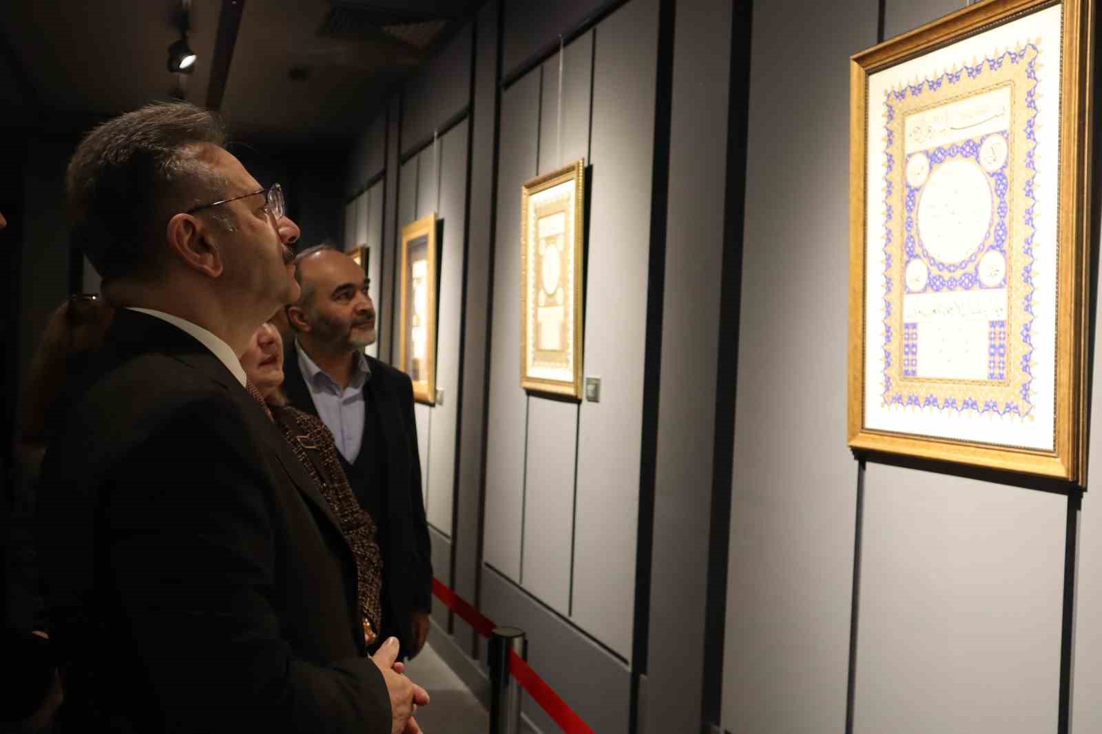 Eskişehir&rsquo;de Hilye-i Şerif Sergisi a&ccedil;ıldı
