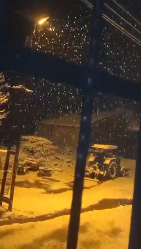 Diyarbakır’da kar yağışı