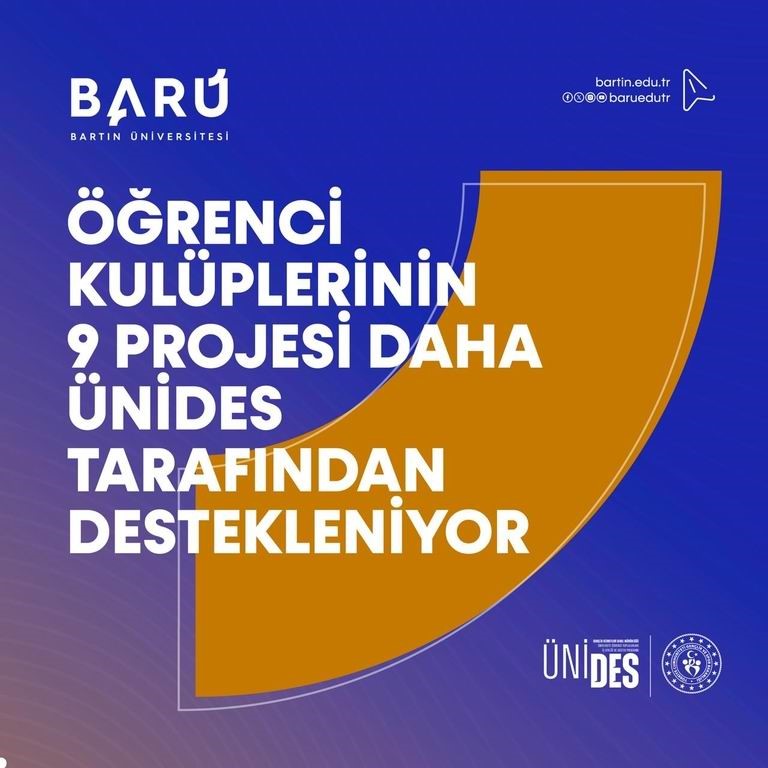 BARÜ’nün 9 projesine destek
