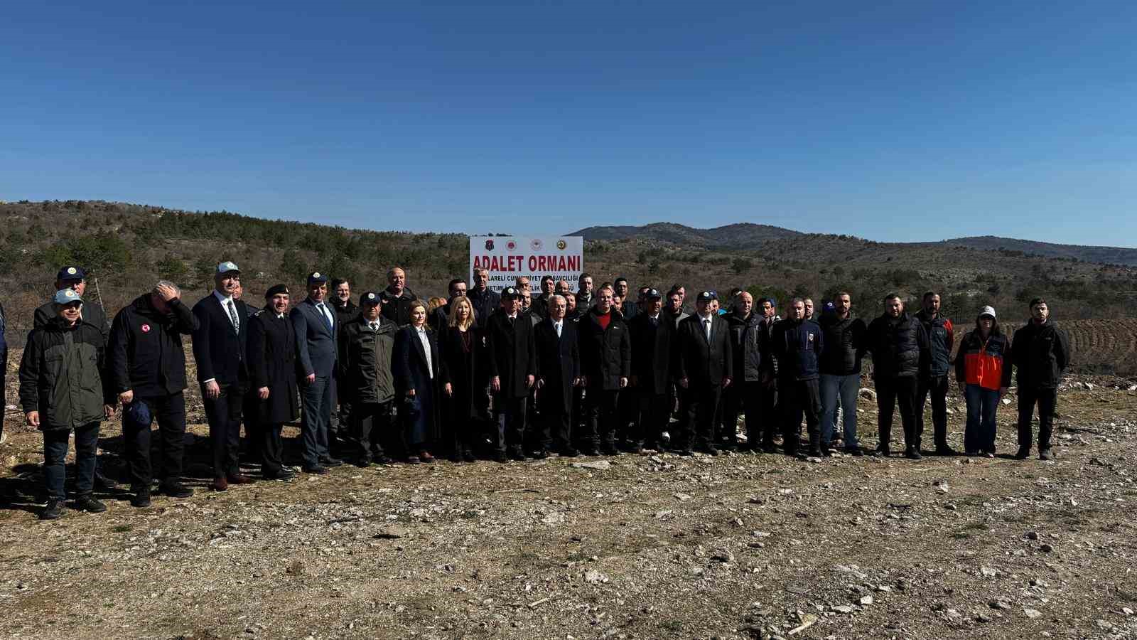 Kırklareli’nde down sendromlular için fidan dikildi