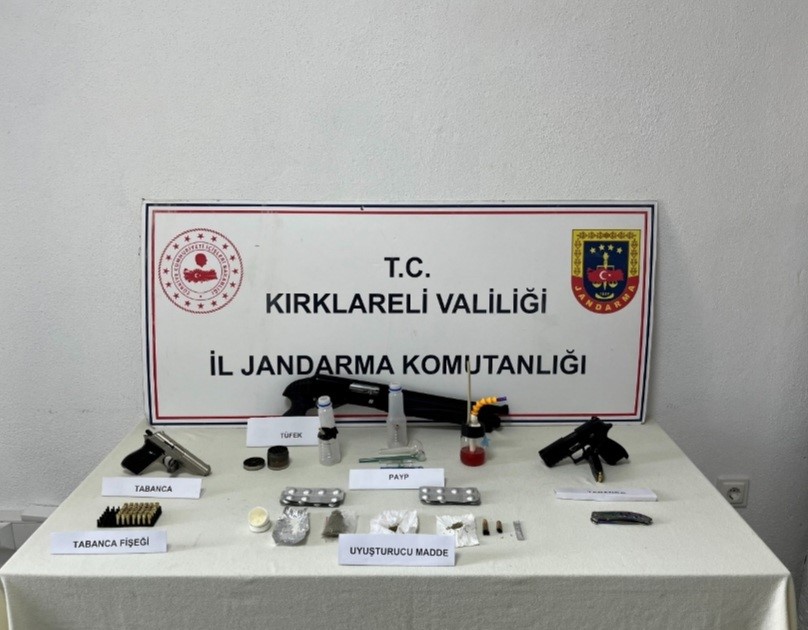Kırklareli’nde uyuşturucu operasyonu: 13 gözaltı