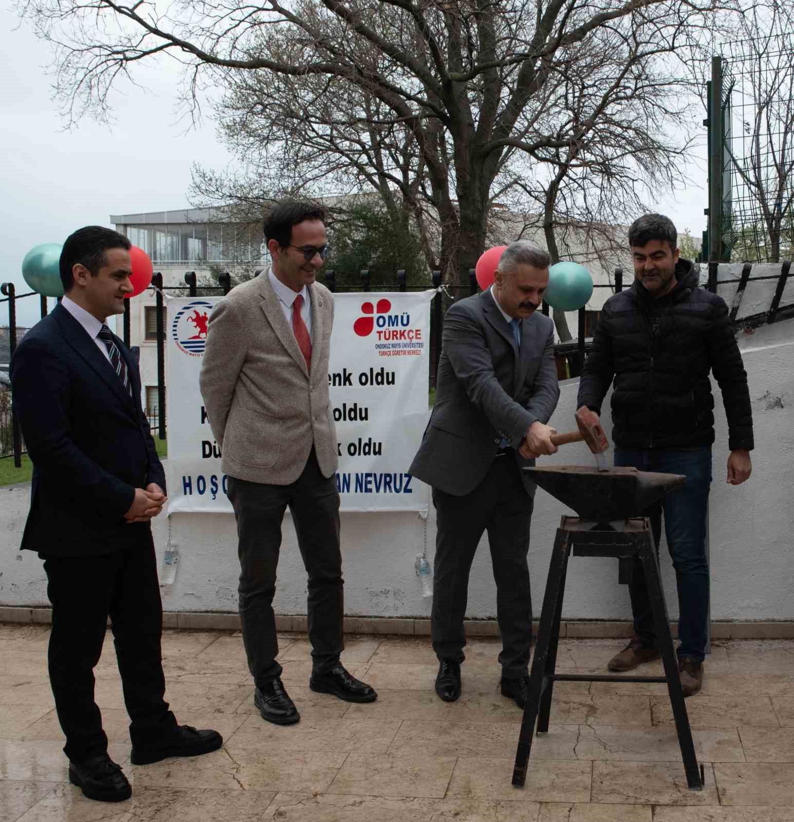 OM&Uuml;&rsquo;de Nevruzu Bayramı&rsquo;nı kutlaması
