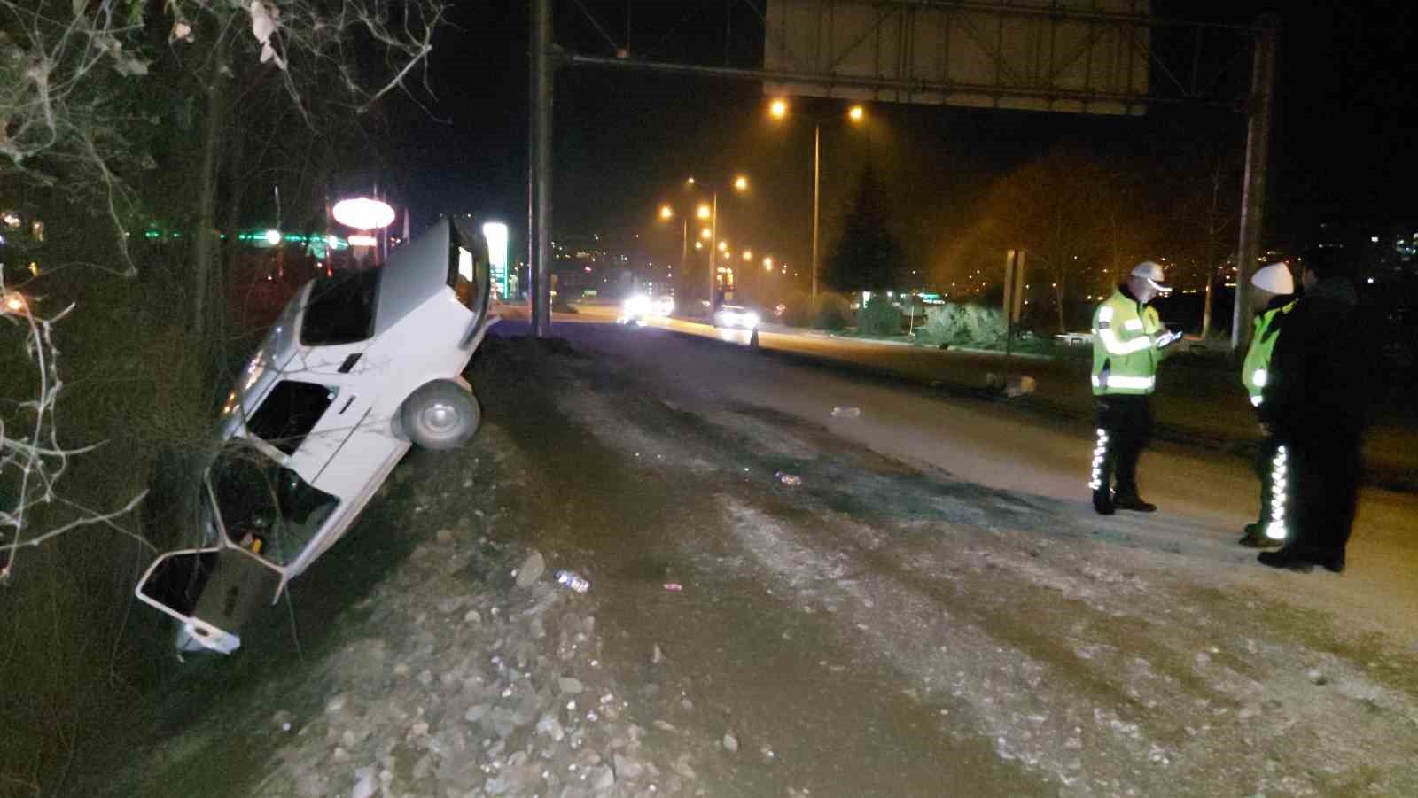 Samsun’da trafik kazası: 1 yaralı
