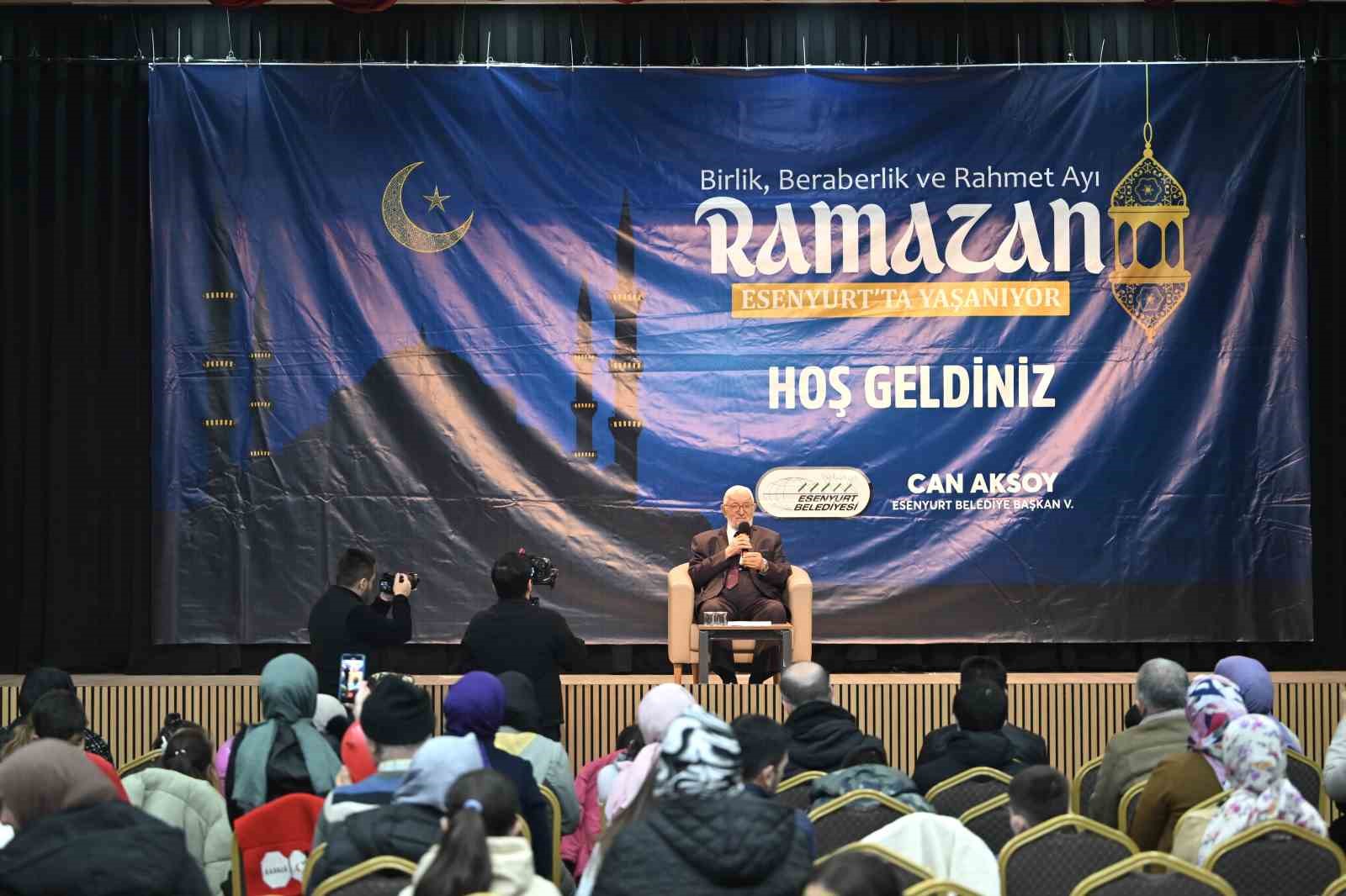 Necmettin Nursaçan Esenyurt’ta Ramazan coşkusunu ailelerle paylaştı