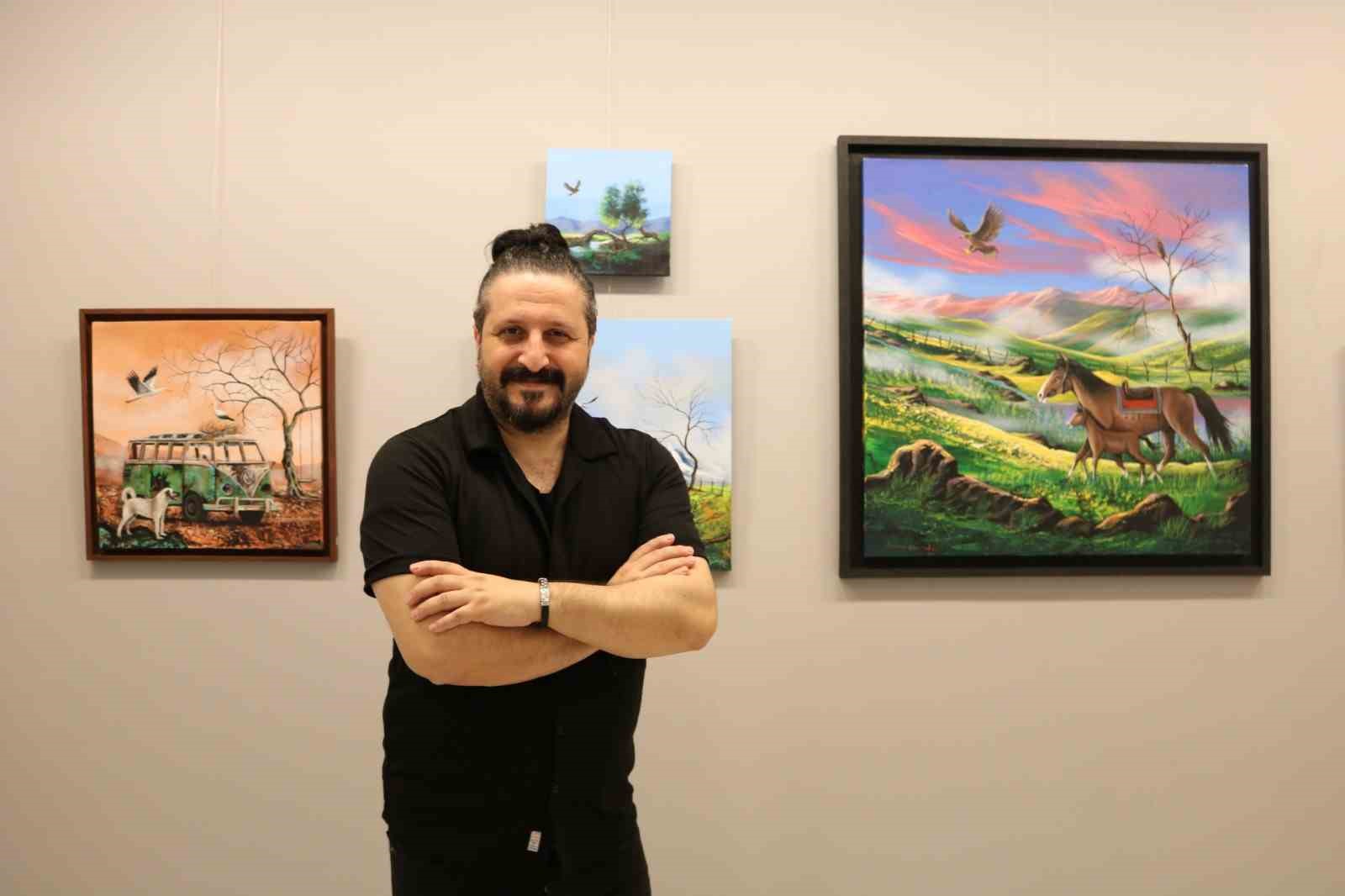 SANKO Sanat Galerisi’nde "Sessiz Tanıklar" temalı resim sergisi